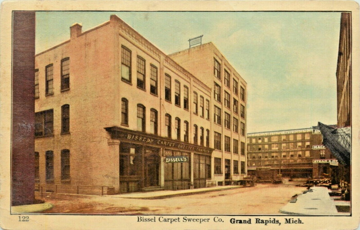 Bissell - Old Postcard View Of Bissell Plant In Grand Rapids (newer photo)